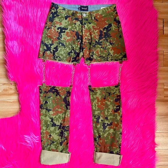 Diamond Supply Co. Denim - HP⭐️ Reworked Diamond Supply Co Camo Pants